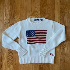 Ralph Lauren flag sweater
